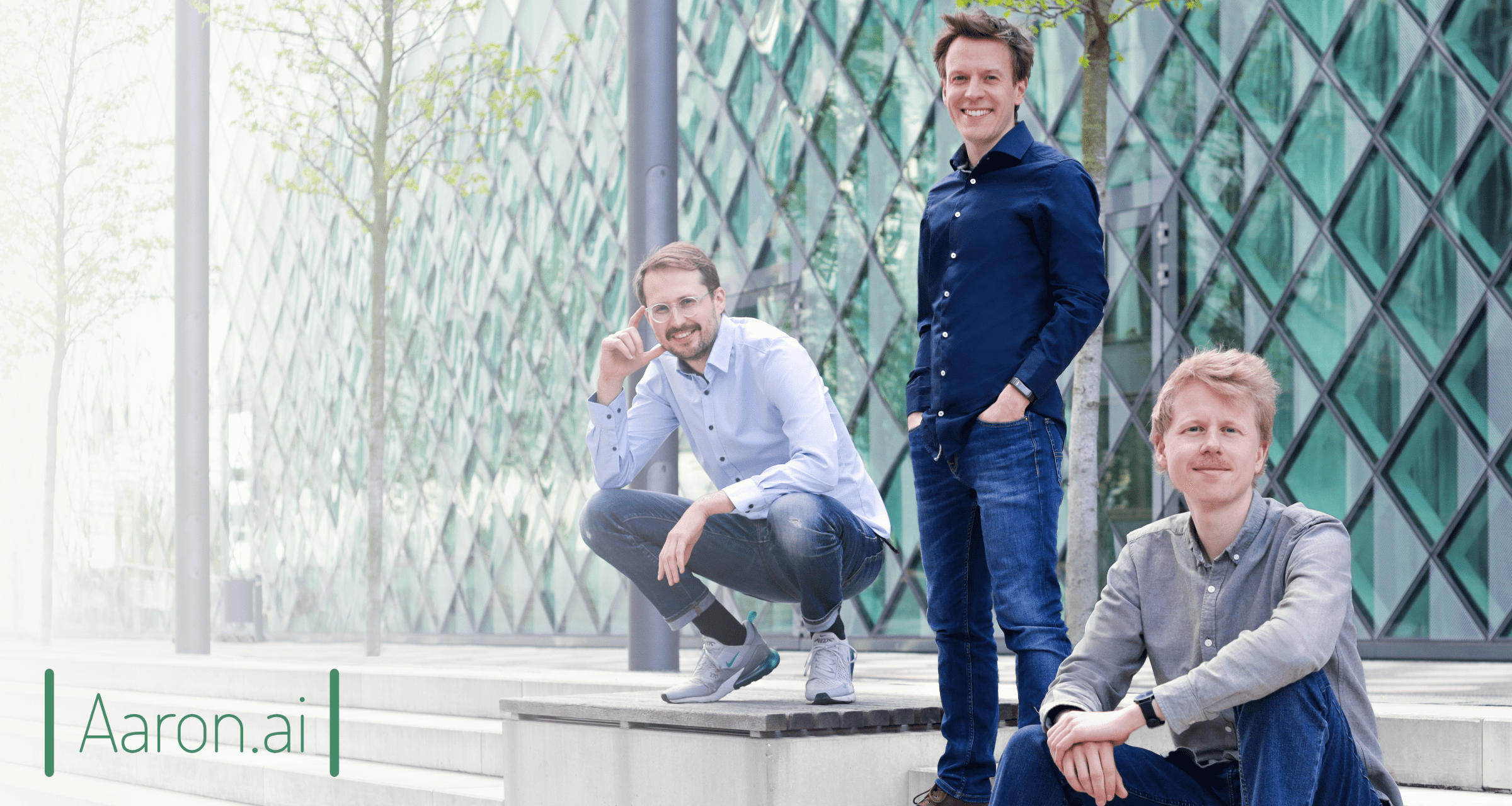 Gründerteam Aaron | Iwan Lappo-Danilewski, Tobias Wagenführer, Richard von Schaewen